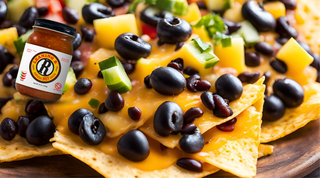 Especial HOT Salsa Layered Nachos