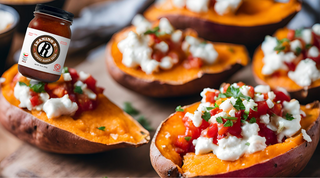 Chipotle Ranch Salsa Sweet & Spicy Sweet Potatoes