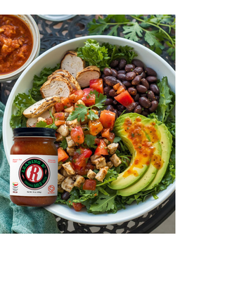 Healthy Kale Protein Salad