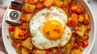 Chipotle Ranch Salsa Breakfast Hash