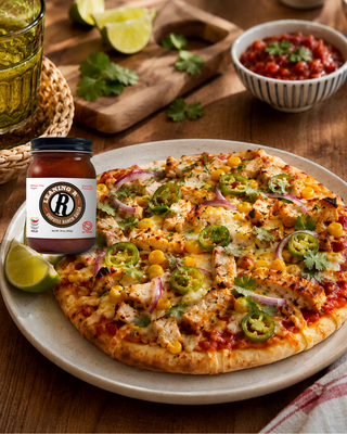 15 Minute Salsa Flat Bread
